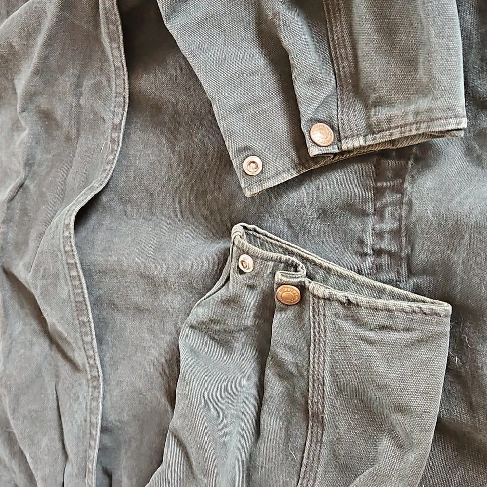 Vintage 90's Carharrt Duck Cape, Duster, Barn Coat Size XXL - Picture 5 of 13